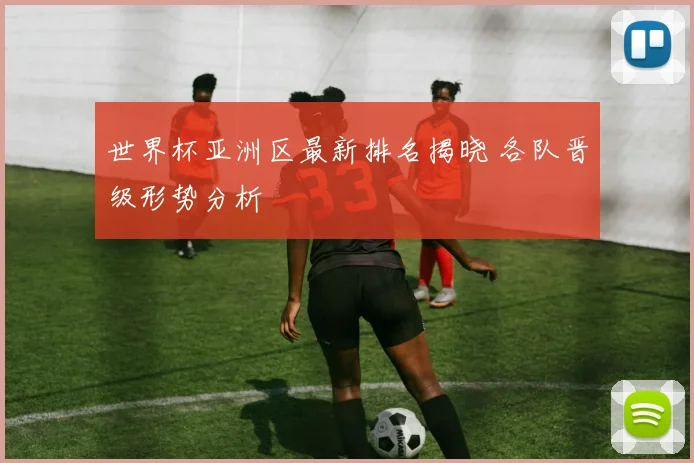 世界杯亚洲区最新排名揭晓 各队晋级形势分析